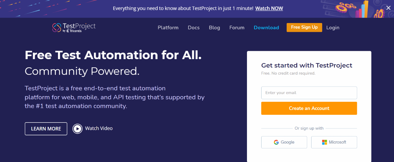 TestProject. Cele mai bune instrumente de testare mobile