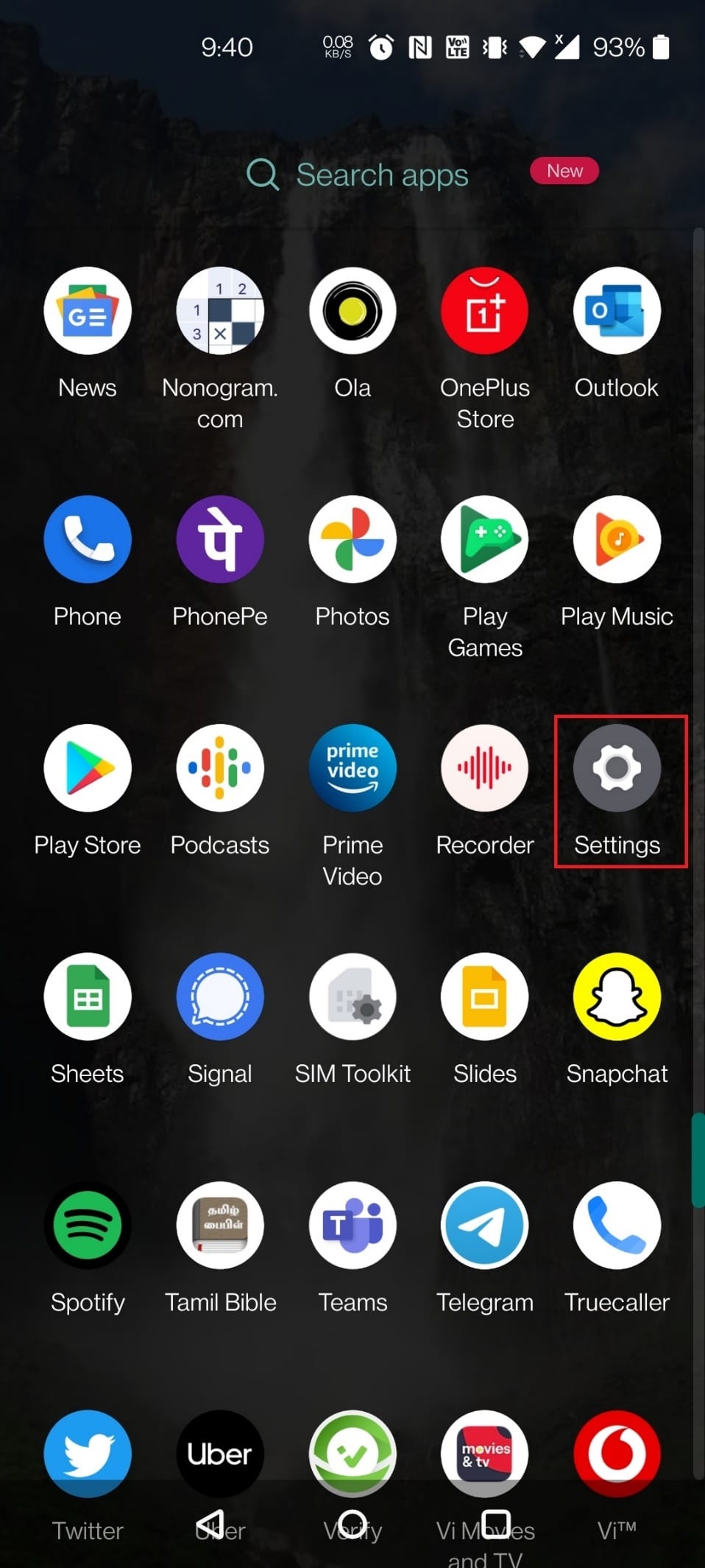 ไปที่การตั้งค่าบนอุปกรณ์ Android ของคุณ | วิธีดาวน์โหลด Master Royale บน iPhone