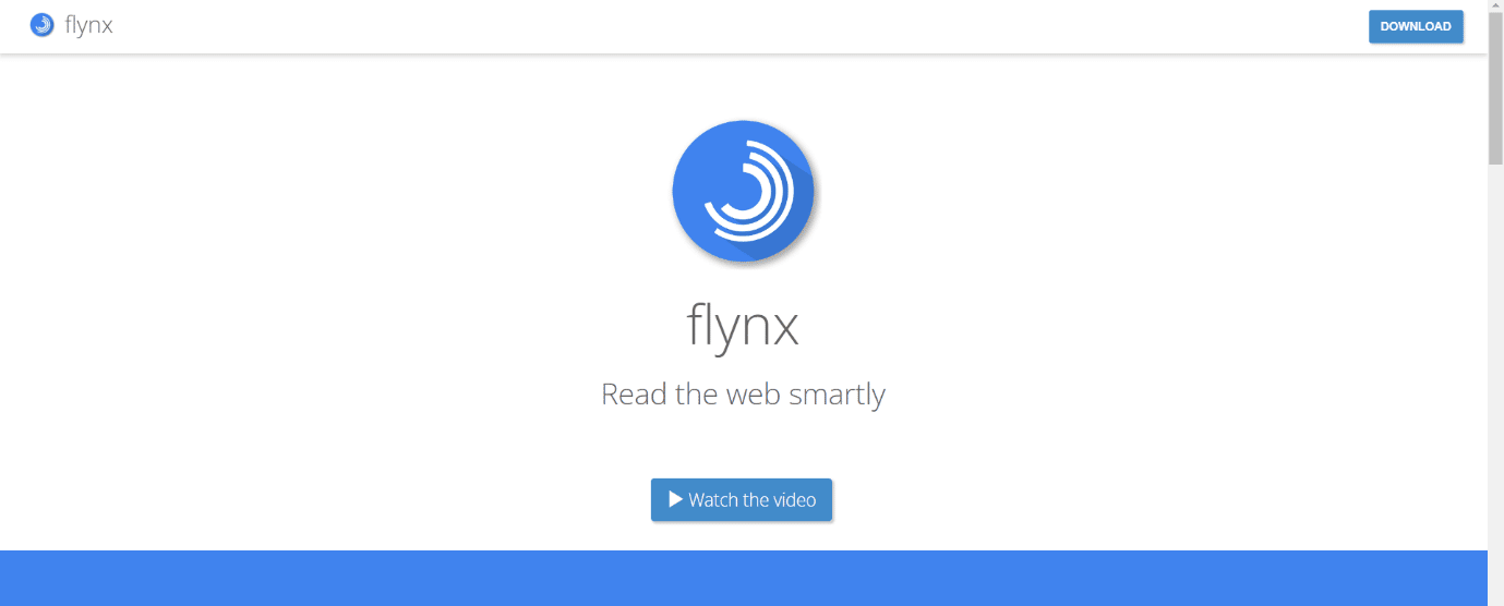 Flynx. Android için en iyi web tarayıcısı