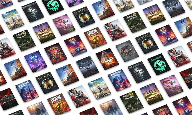 Bibliothèque Xbox Game Pass