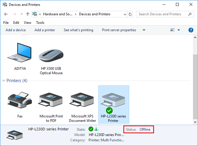 如何在 Windows 10 中让您的打印机重新联机