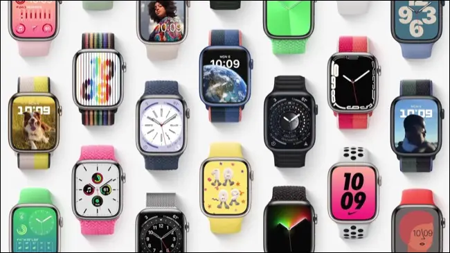 หน้าปัด Apple Watch ใน watchOS 9