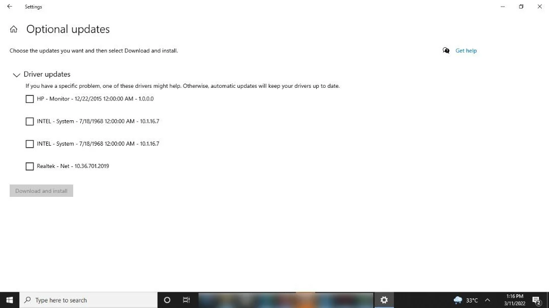 วิธีอัปเดตไดรเวอร์ของคุณผ่านไคลเอนต์ Windows Update