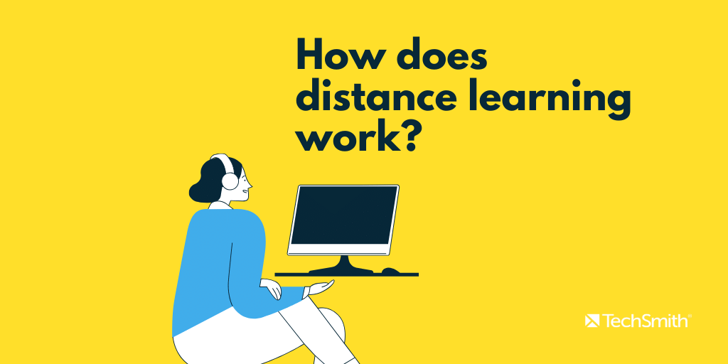 comment fonctionne l'enseignement à distance