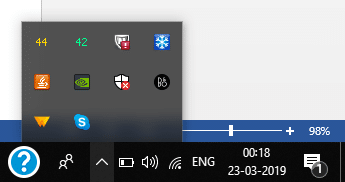 能够在系统托盘中看到不同的核心温度 |如何在 Windows 10 中检查 CPU 温度