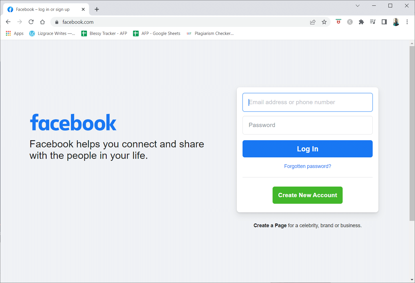 在浏览器上访问 Facebook 应用程序或 Facebook Online |如何修复 Facebook 约会不显示