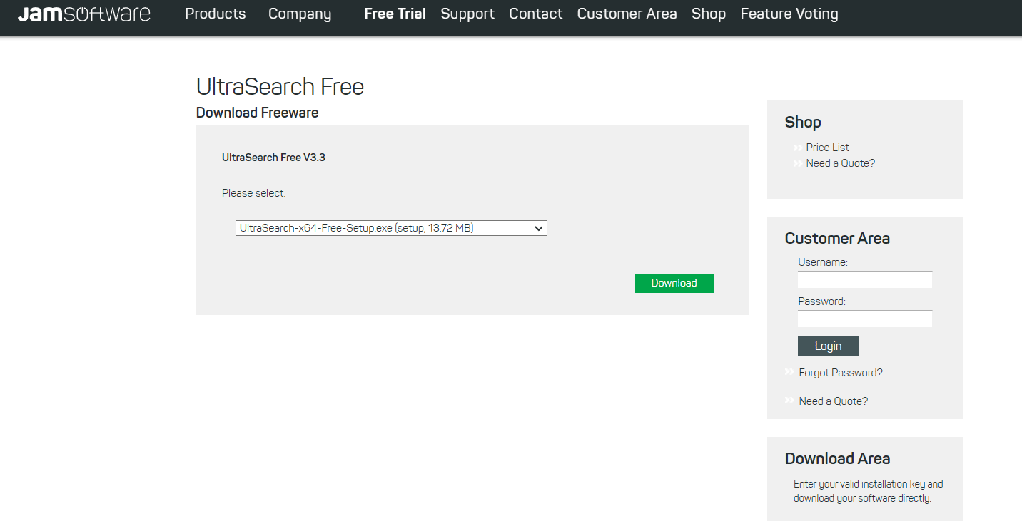 UltraSearch. Miglior motore di ricerca desktop per Windows 10