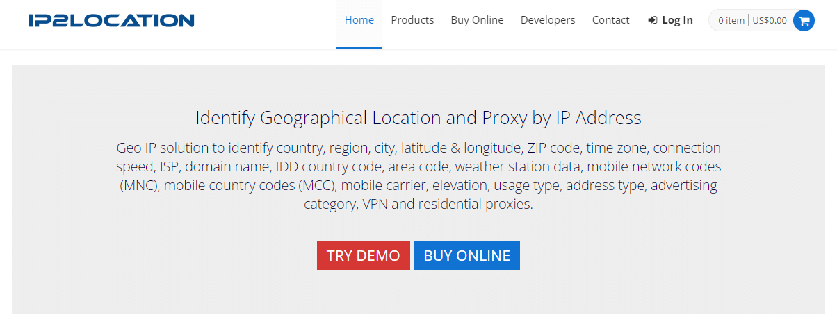 Beranda IP2Location
