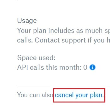 Faites défiler vers le bas pour cliquer sur annuler votre plan | Comment puis-je me retirer d'un groupe Dropbox