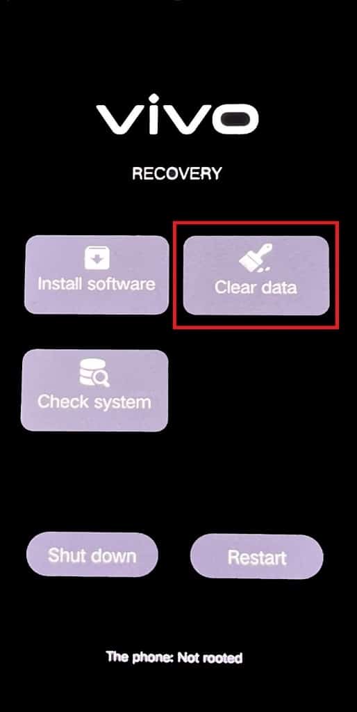 Ketuk Hapus data