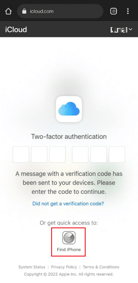 dotknij opcji Znajdź iPhone'a