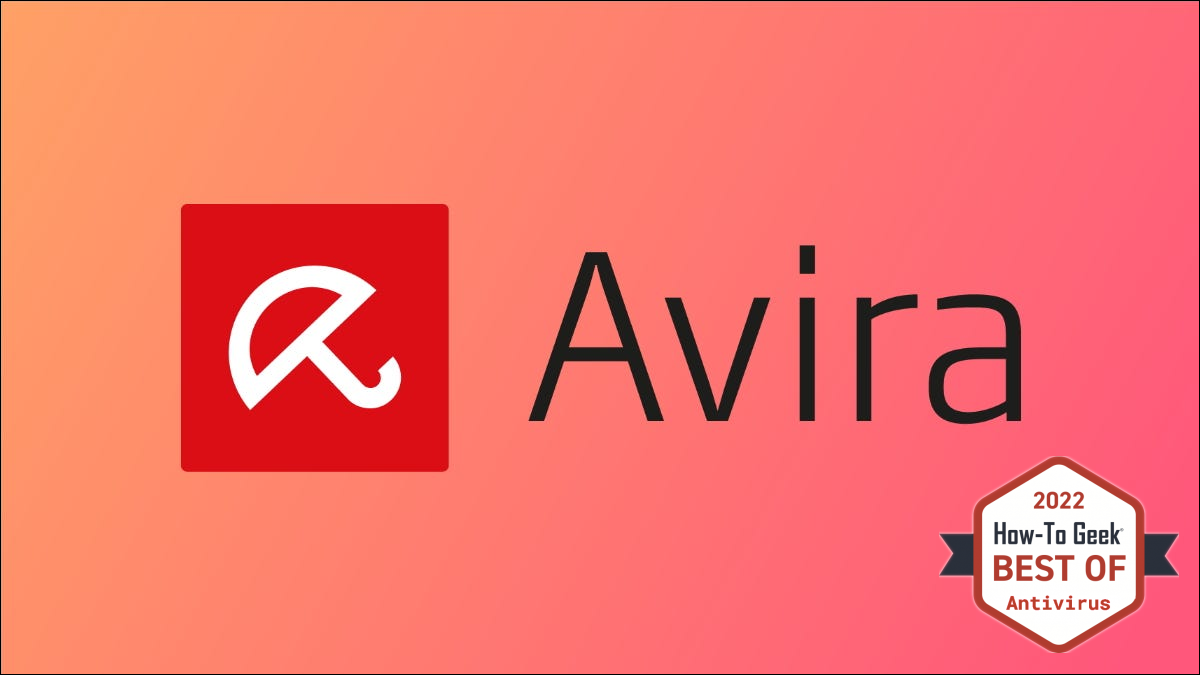 Avira-Logo auf rosa Hintergrund