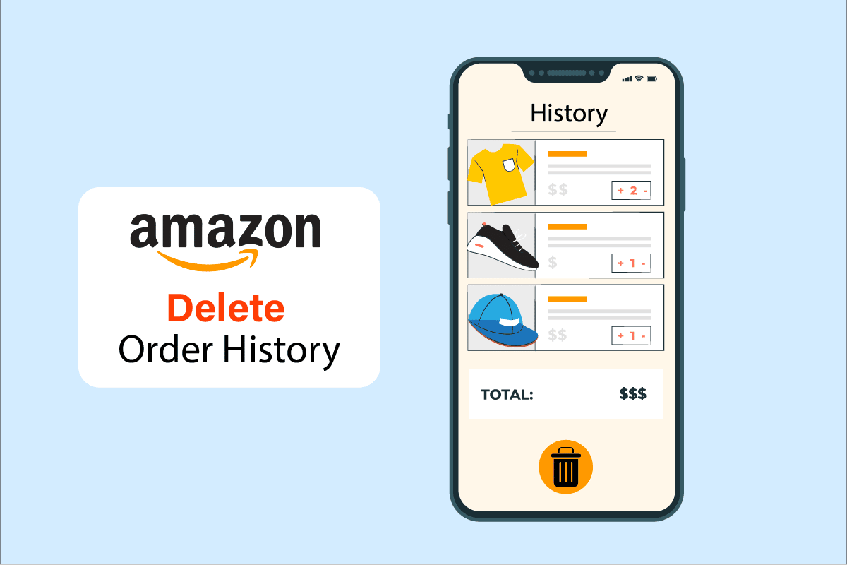 Cómo ocultar o eliminar el historial de pedidos de Amazon