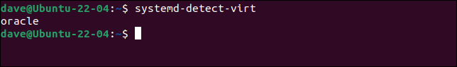 systemd-detect-virtを使用したVirtualBoxVMの識別