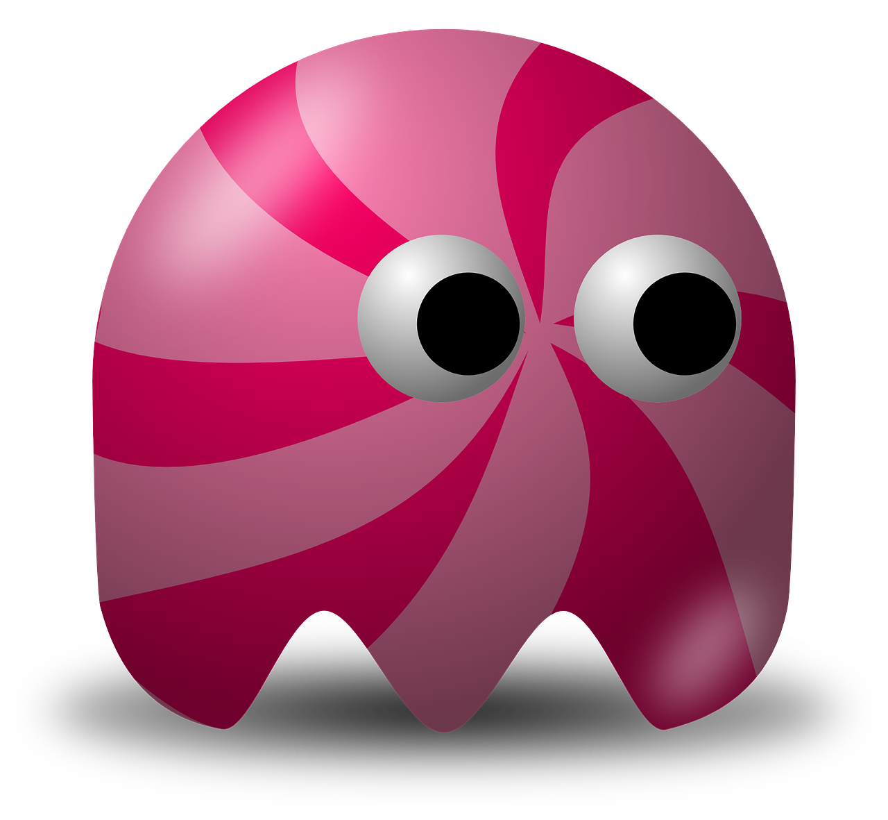 Pac-Man Pinky (różowe) duchy