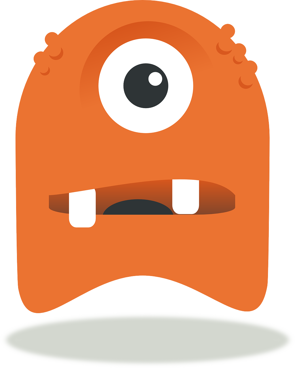 Pac-Man Clyde (Orange) Geister