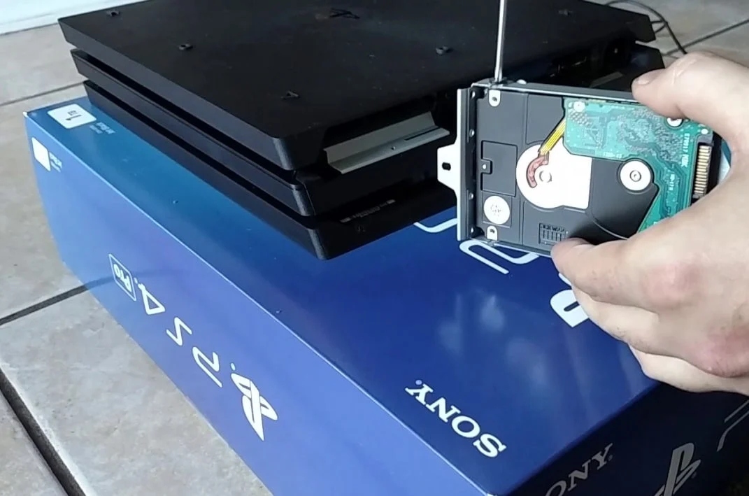 playstation ps4 festplatte wechseln
