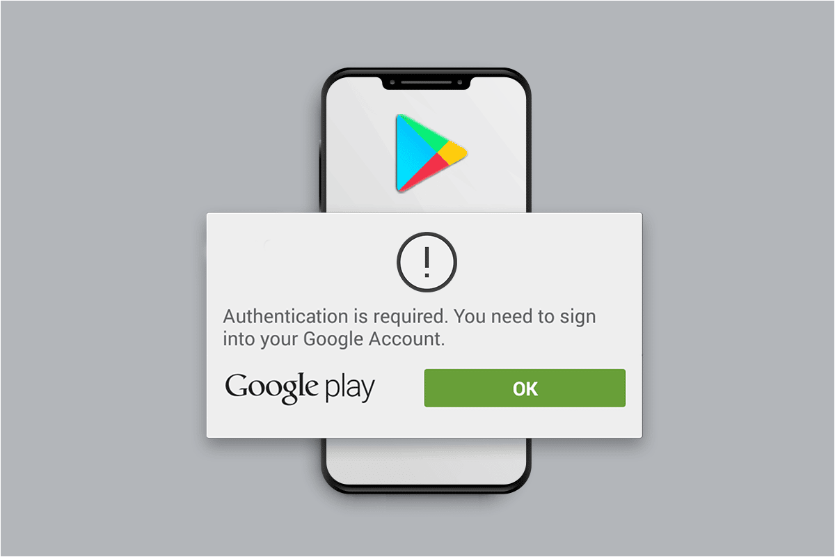 Arreglar la autenticación de Google Play es un error requerido en Android