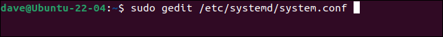 編輯 system.conf 文件