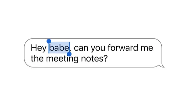 Modifica messaggi iOS 16