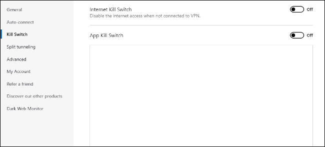 NordVPN killswitch