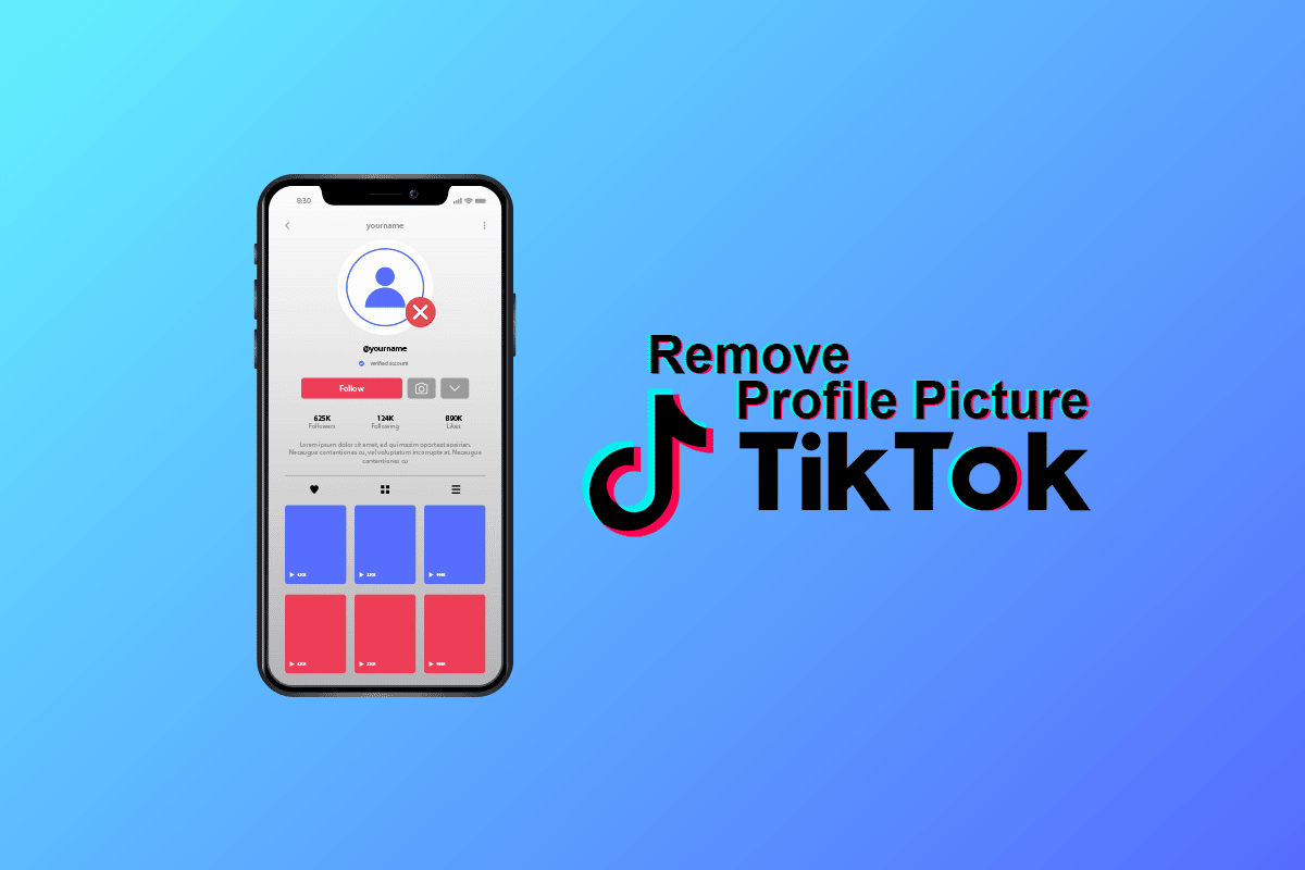 Как удалить изображение профиля на TikTok