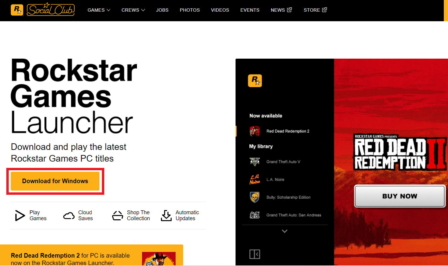 Rockstar Games Social Club 网站。修复 GTA V Social Club 无法初始化错误代码 17
