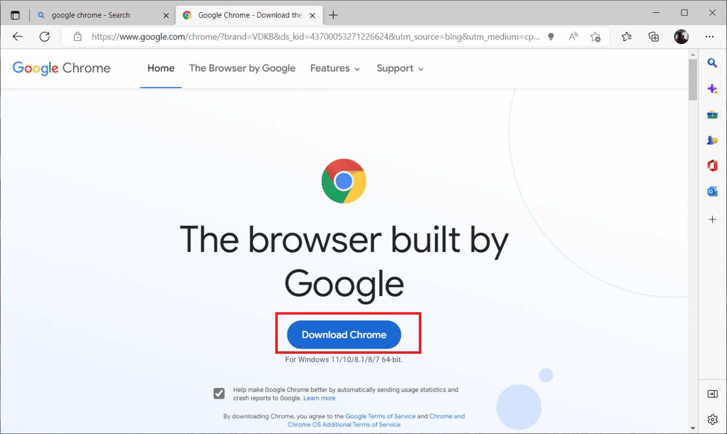 нажмите кнопку «Загрузить Chrome». Исправить ошибку режима инкогнито на Netflix