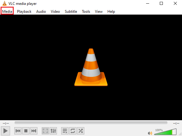Klik Media. Cara Membuat Video Loop VLC