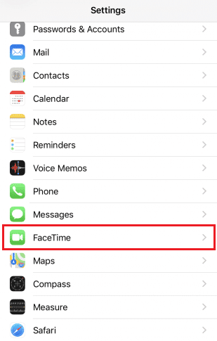 下にスワイプしてFaceTimeをタップします| FaceTimeでグループを削除するにはどうすればよいですか