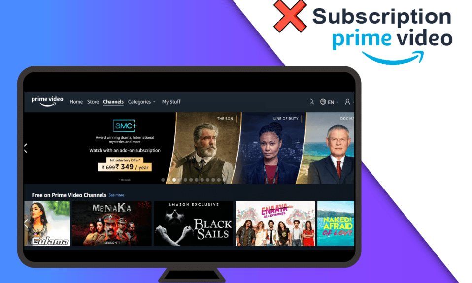 Como faço para cancelar a assinatura do canal Prime Video