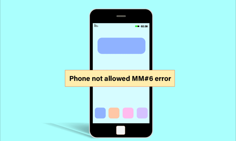 แก้ไขข้อผิดพลาด MM6 ที่โทรศัพท์ไม่ได้รับอนุญาต