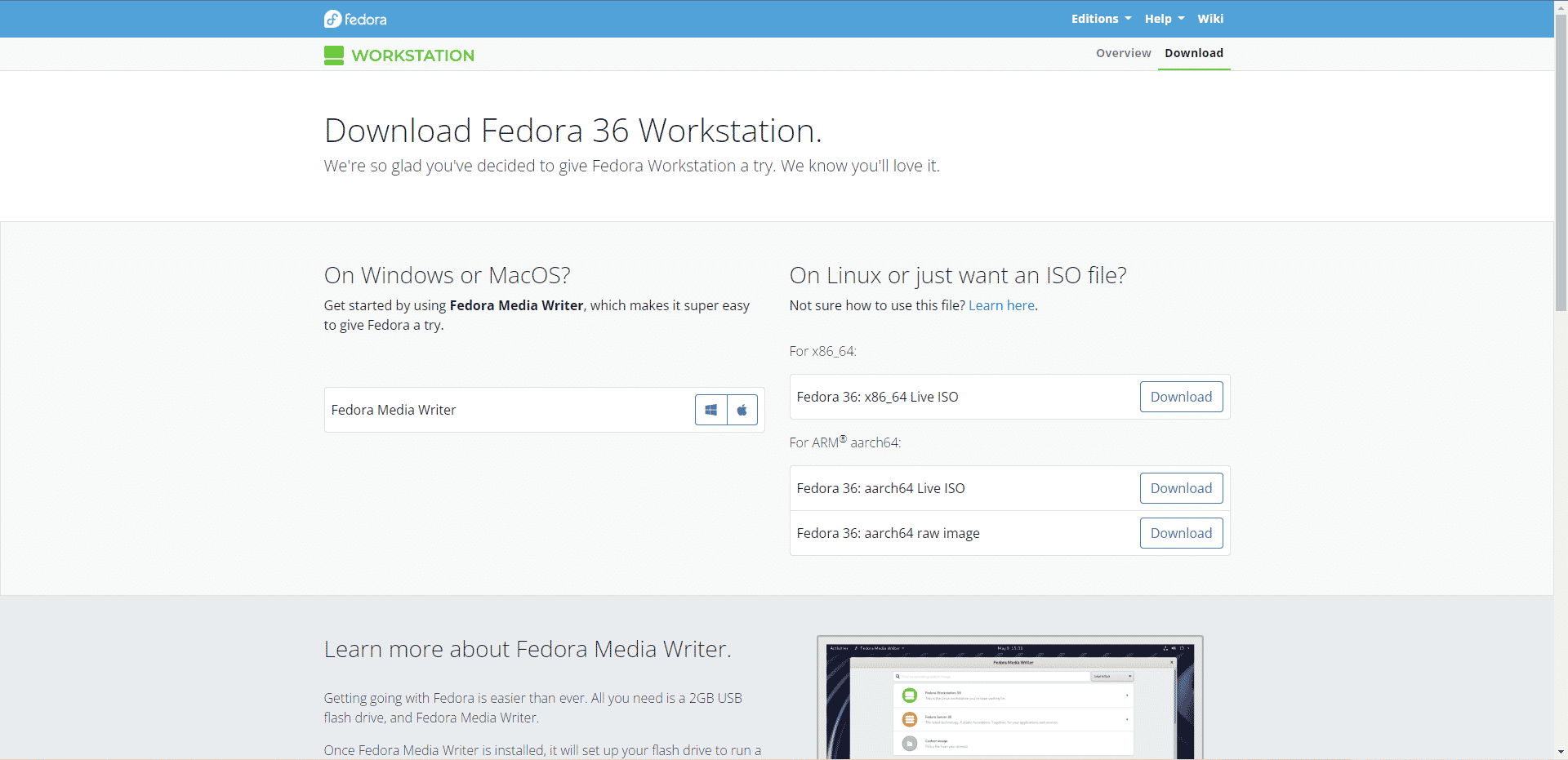Fedora Media Writer. Cele mai bune alternative Rufus pentru Windows, Linux și macOS