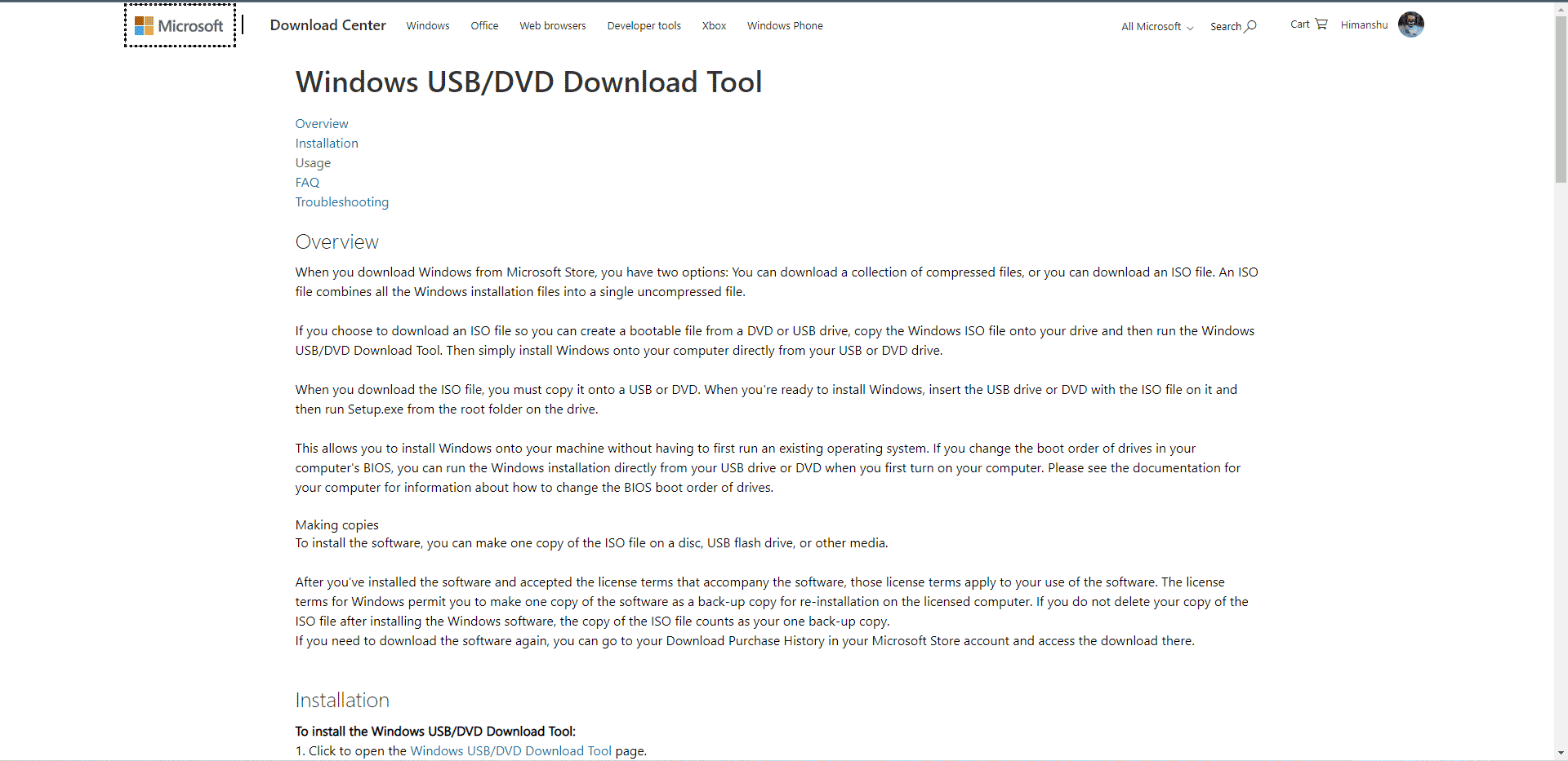 Instrumentul Windows USB DVD. Cele mai bune alternative Rufus pentru Windows, Linux și macOS