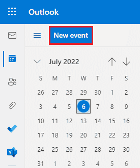 คลิกที่เหตุการณ์ใหม่ วิธีติดตั้งและใช้งาน Teams เพิ่มใน Outlook