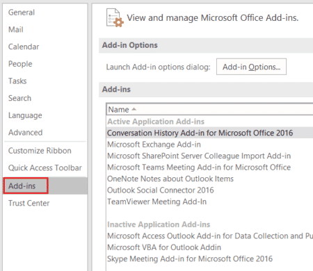 เลือกเพิ่มเข้า วิธีติดตั้งและใช้งาน Teams เพิ่มใน Outlook
