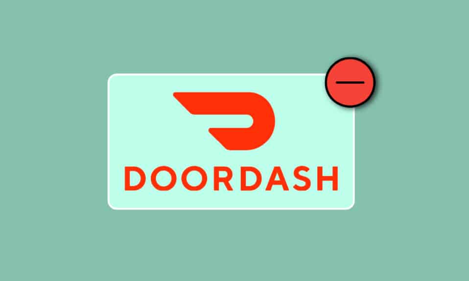 Îmi pot șterge contul DoorDash?