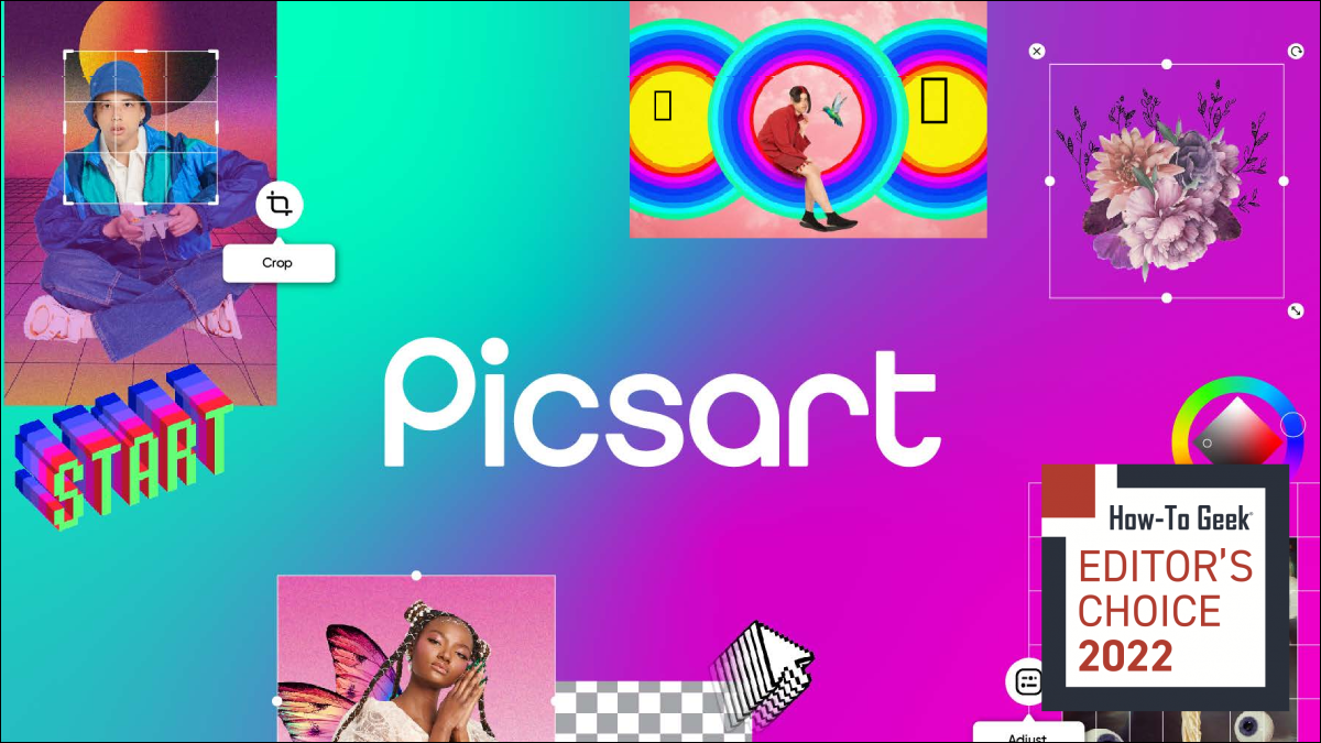 Logotipo de Picsart y ejemplos de diseño