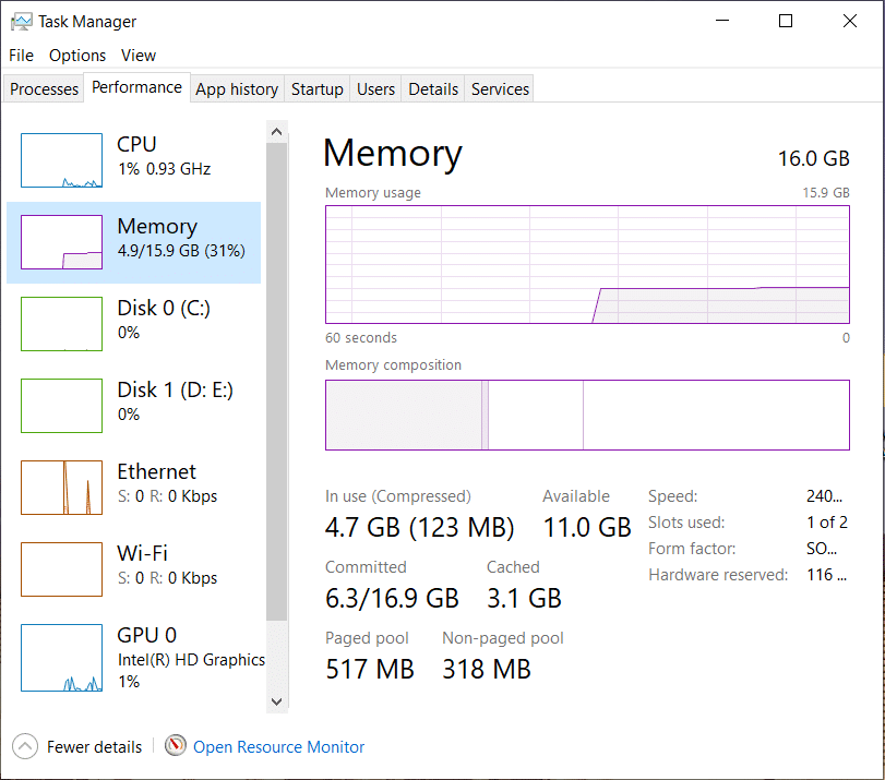 在 Windows 10 中禁用 SuperFetch