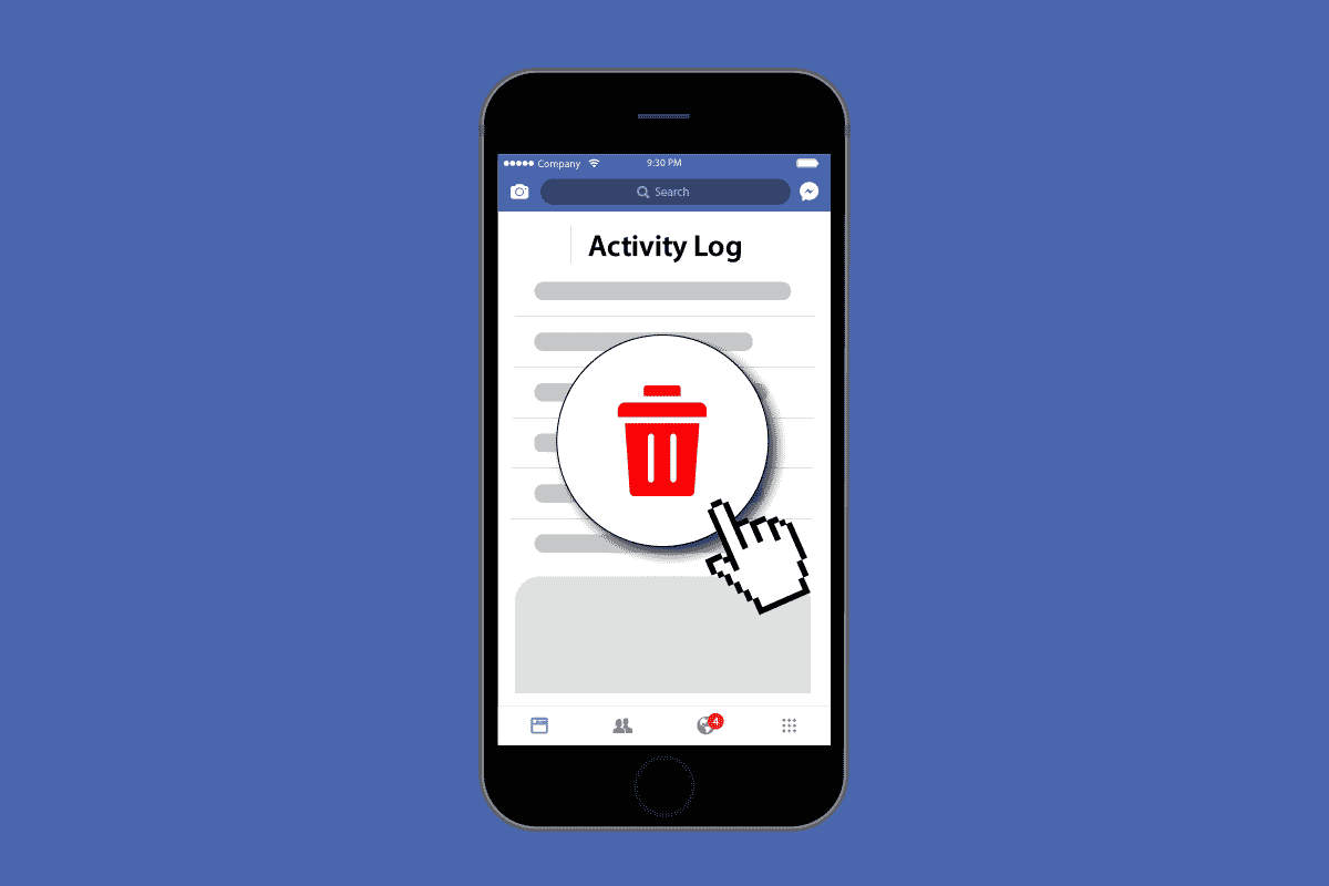 Как удалить весь журнал активности на Facebook