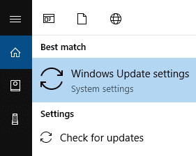 按 Windows + I 打开系统设置或直接输入 Windows Update Setting