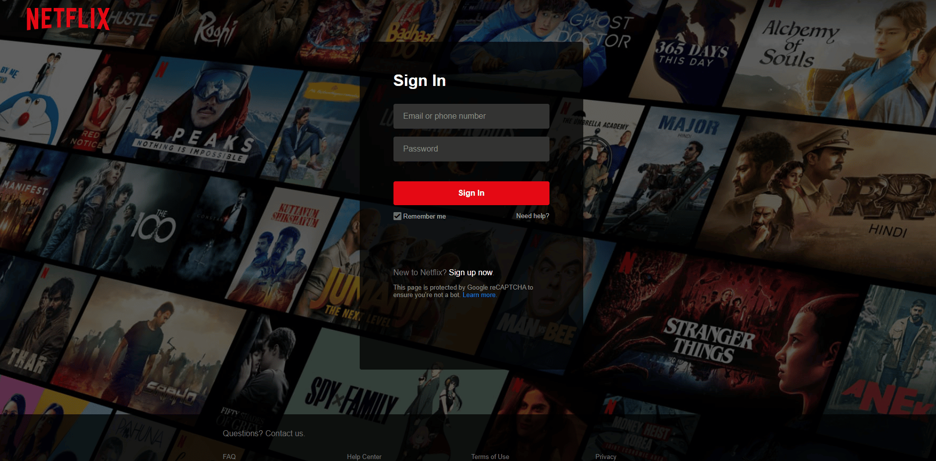 Страница входа в Netflix. Как выполнить исправление обнаруженного прокси-сервера Netflix