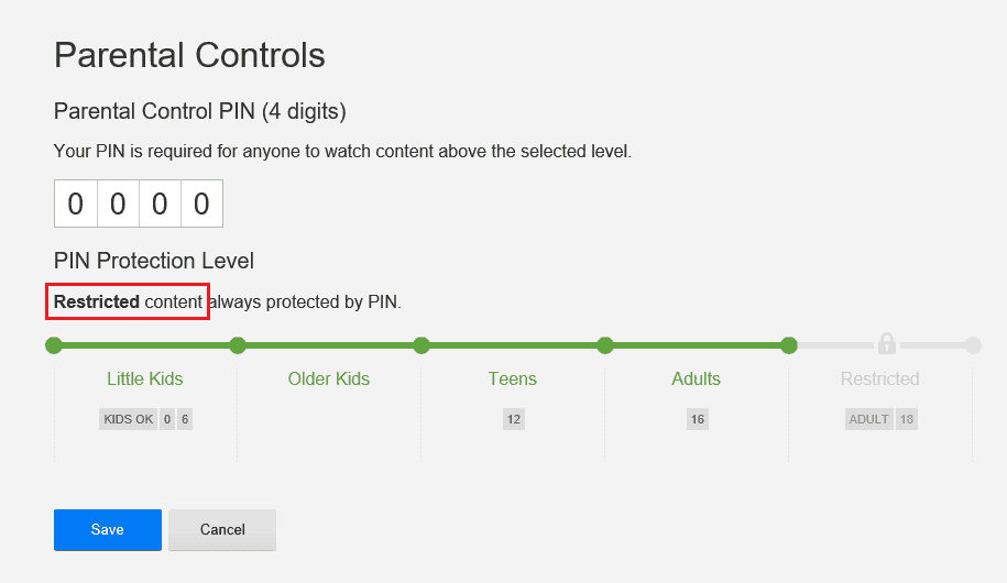 netflix-parental-controls ограниченный контент