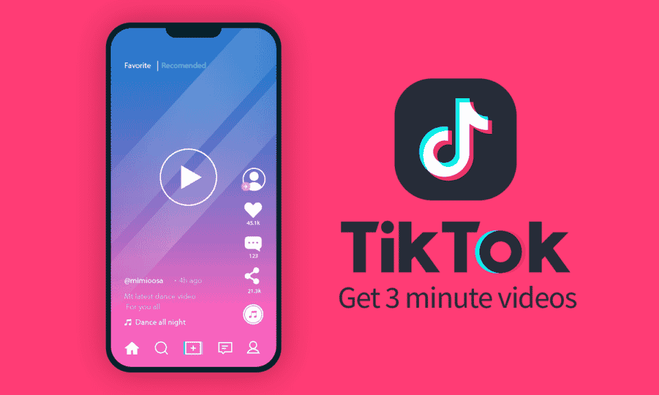 Come ottenere video di 3 minuti su TikTok