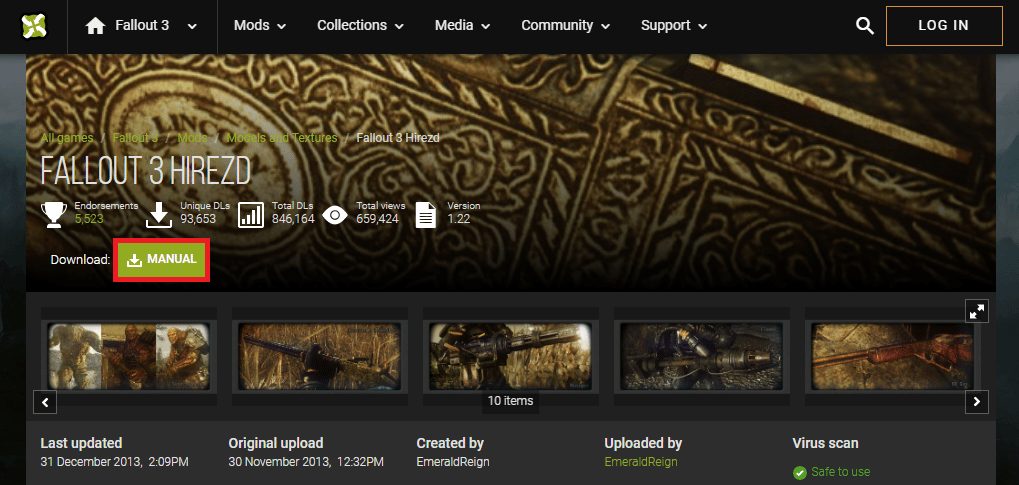 Fallout 3 Hirezd | La liste ultime des mods de Fallout 3