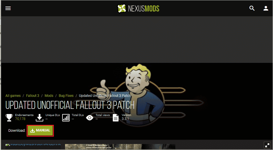 Mise à jour du correctif non officiel de Fallout 3 | La liste ultime des mods de Fallout 3