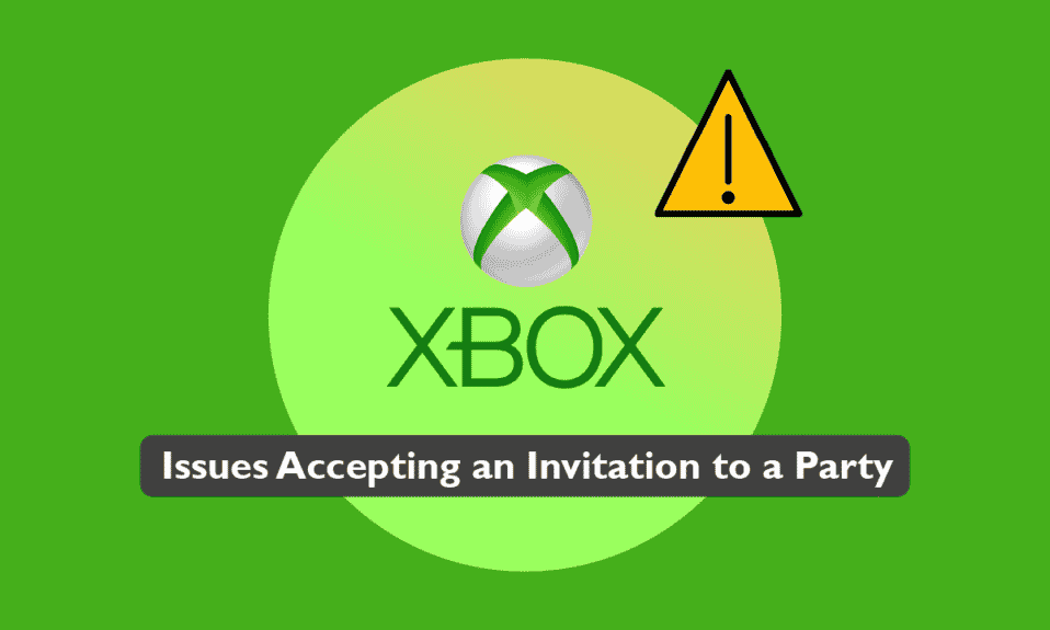 Исправление проблем с принятием приглашения на вечеринку Xbox