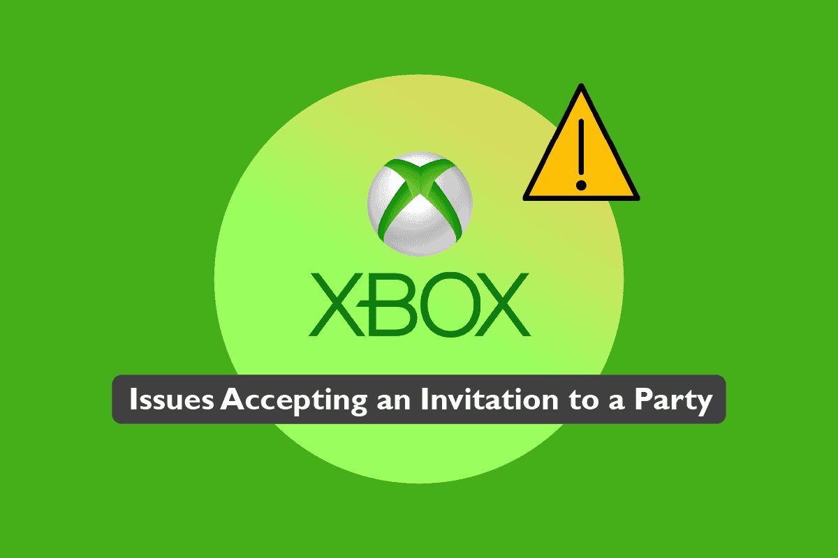 Исправление проблем с принятием приглашения на вечеринку Xbox