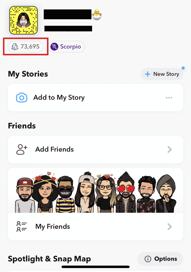 Оценка Snapchat в цифрах | Как очистить свой счет в Snapchat
