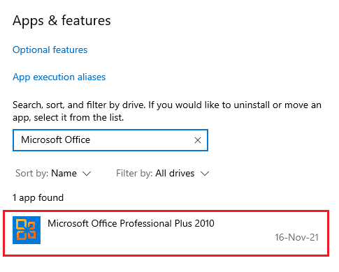 ค้นหา Microsoft Office
